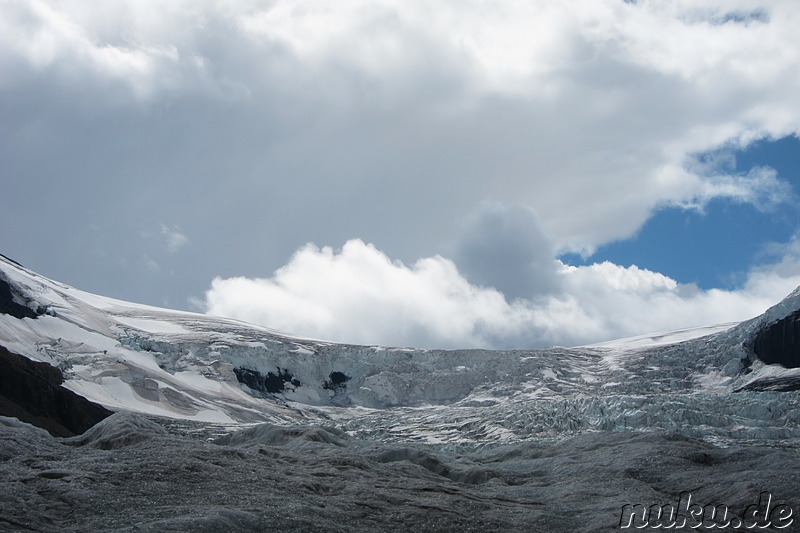 Columbia Icefields (Athabasca Glacier) im Jasper National Park, Kanada