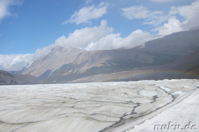 Columbia Icefields (Athabasca Glacier) im Jasper National Park, Kanada