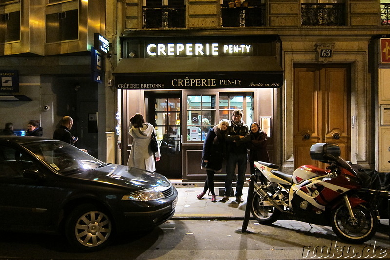 Creperie Pen-Ty in Paris, Frankreich