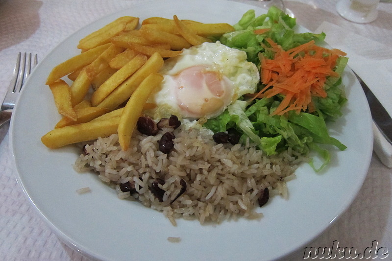 Das 4-Euro-Abendessen in Coimbra, Portugal