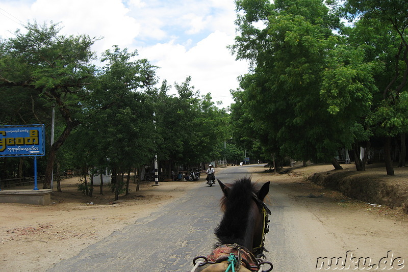 Das Dorf Myinkaba in Bagan, Myanmar