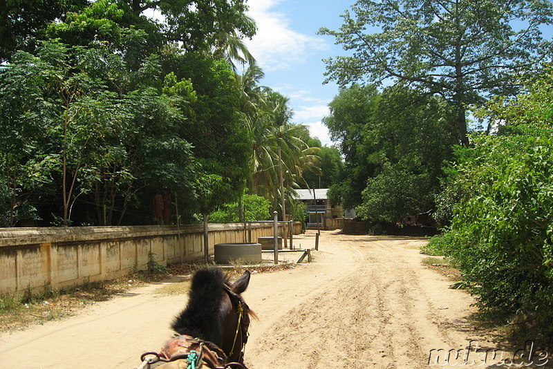 Das Dorf Myinkaba in Bagan, Myanmar