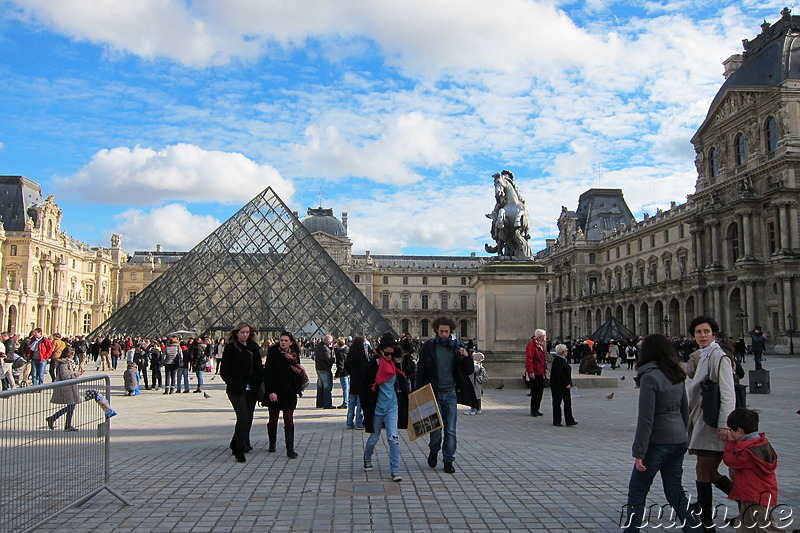 Das Louvre - Museum in Paris, Frankreich