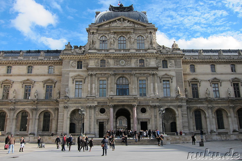 Das Louvre - Museum in Paris, Frankreich