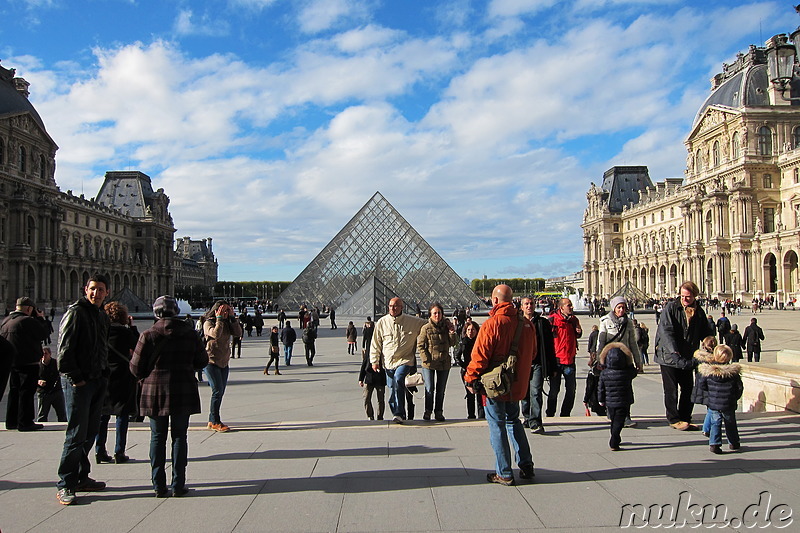 Das Louvre - Museum in Paris, Frankreich