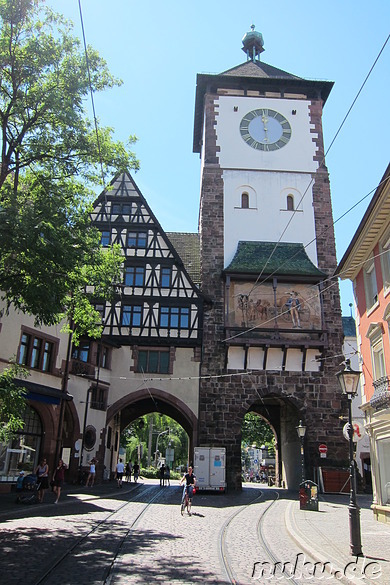 Das Schwabentor in Freiburg im Breisgau