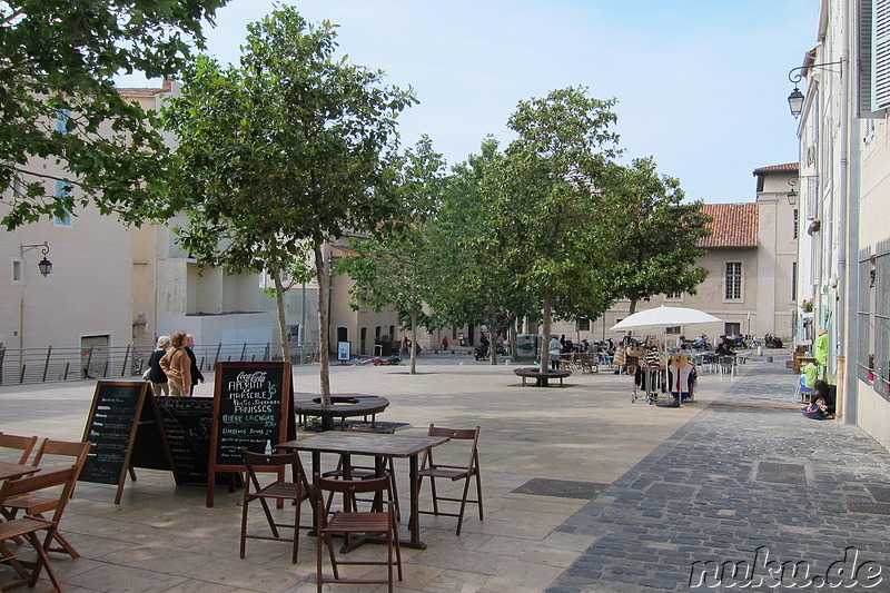 Das Stadtviertel Le Panier von Marseille, Frankreich