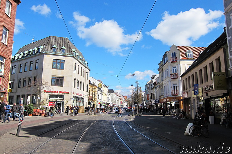 Das Viertel (Ostertorsteinweg), Bremen, Deutschland