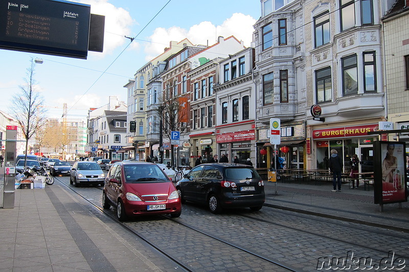 Das Viertel (Ostertorsteinweg), Bremen, Deutschland