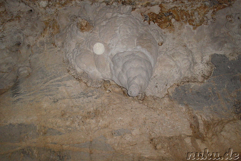 Decke in der Tham Hoi Höhle