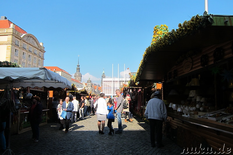 Der Altmarkt in Dresden