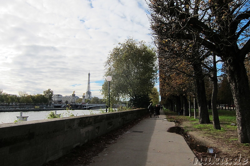 Der Eiffelturm in Paris, Frankreich