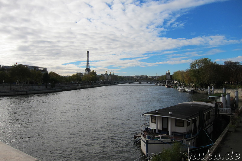 Der Eiffelturm in Paris, Frankreich