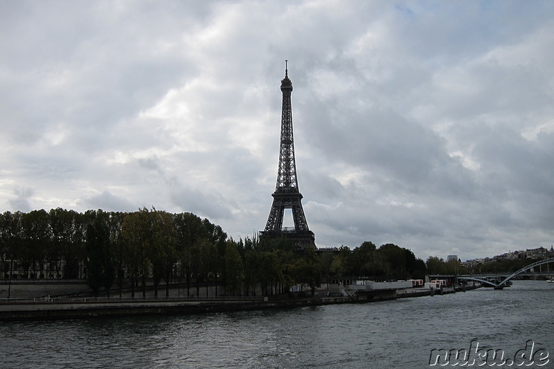 Der Eiffelturm in Paris, Frankreich