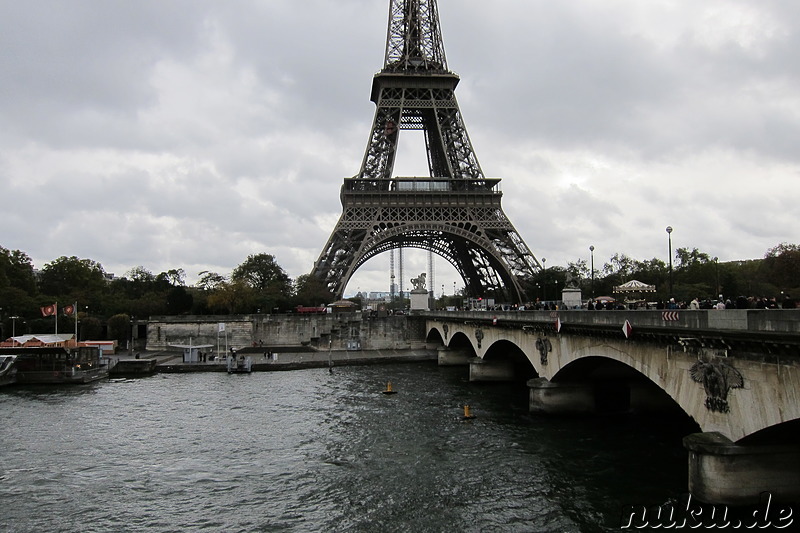 Der Eiffelturm in Paris, Frankreich