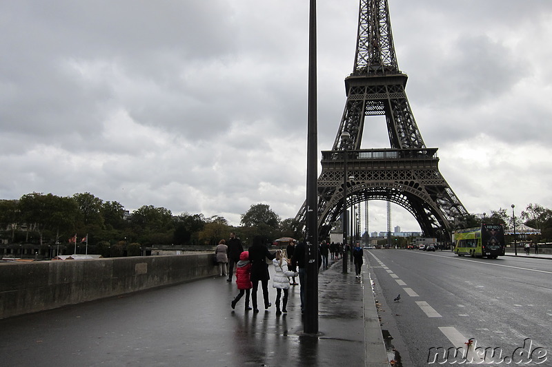 Der Eiffelturm in Paris, Frankreich