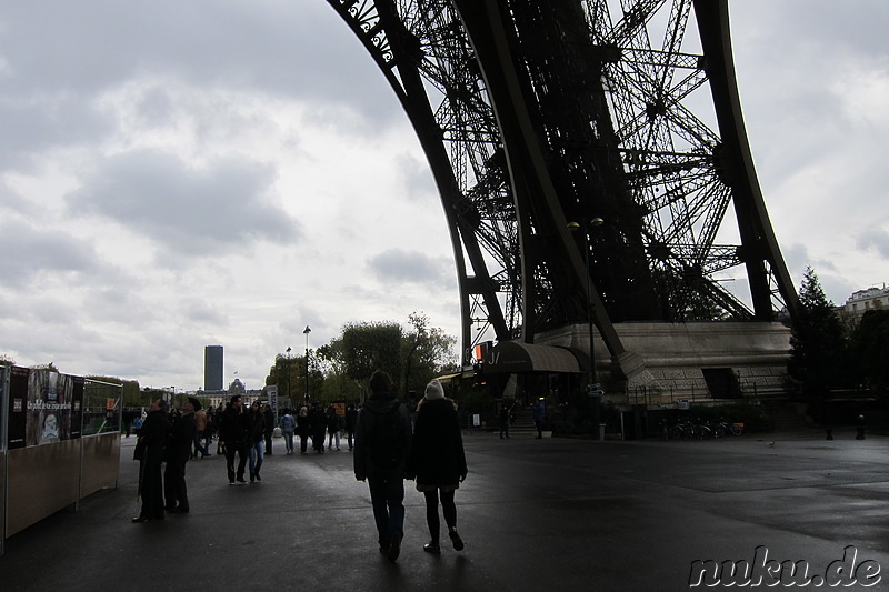 Der Eiffelturm in Paris, Frankreich