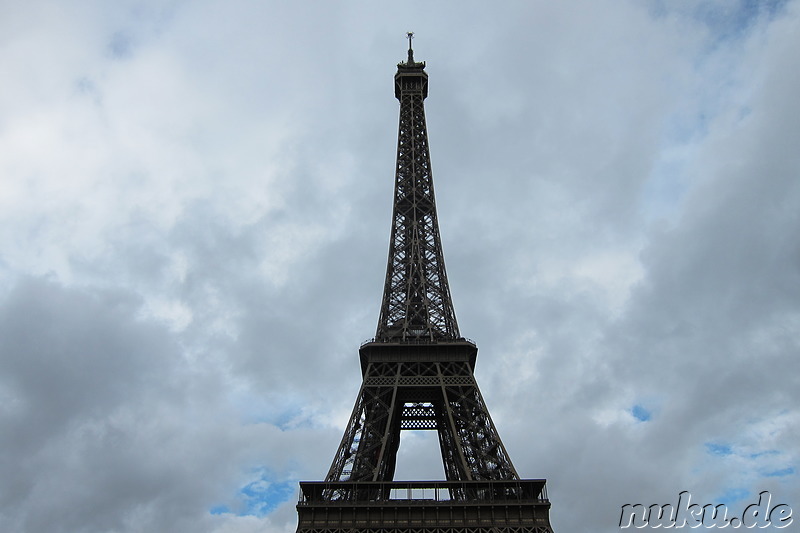 Der Eiffelturm in Paris, Frankreich