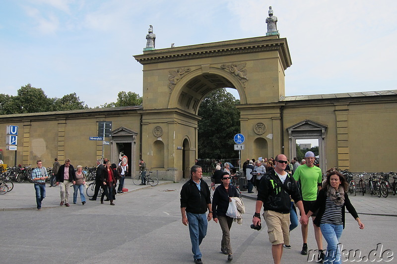 Der Hofgarten in München