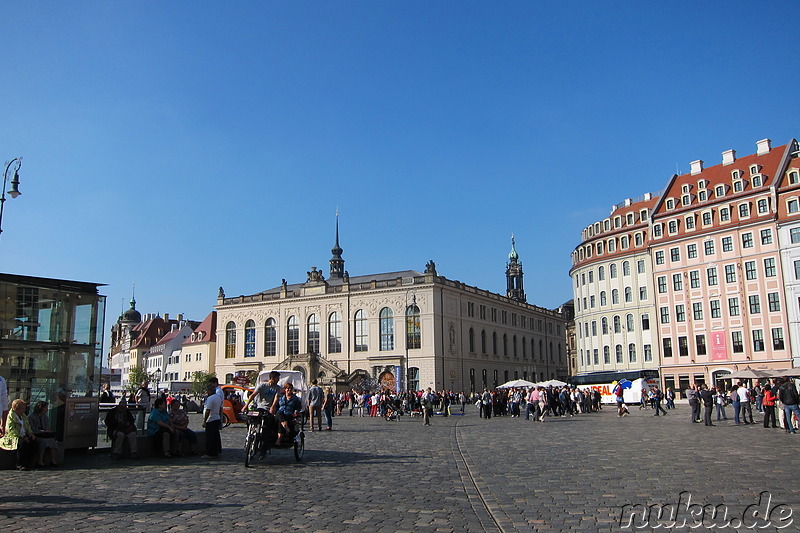 Der Neumarkt in Dresden