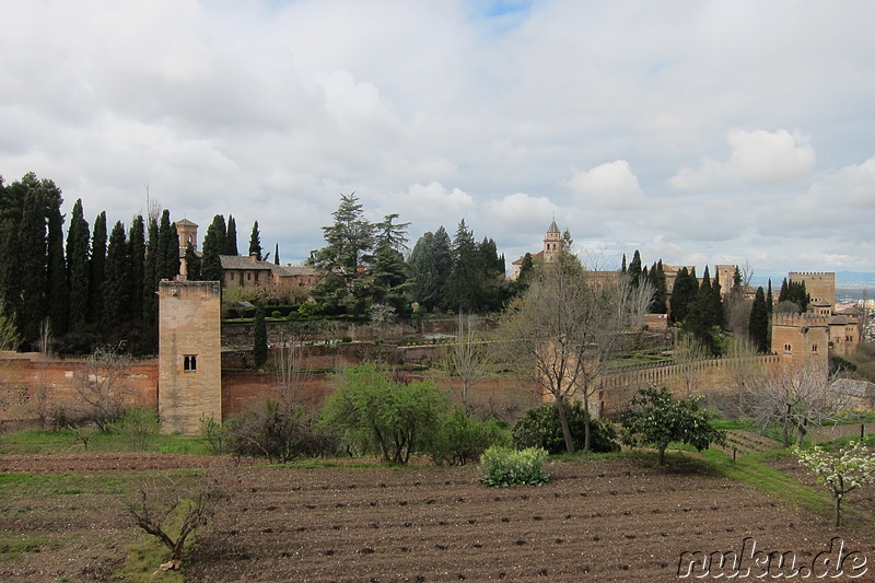 Die Alhambra in Granada, Spanien