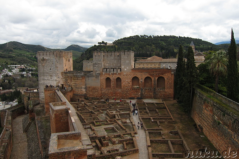 Die Alhambra in Granada, Spanien