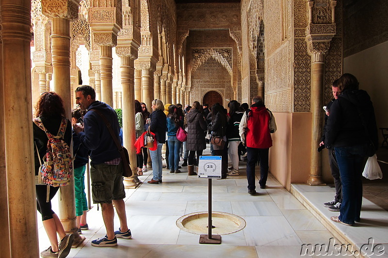 Die Alhambra in Granada, Spanien