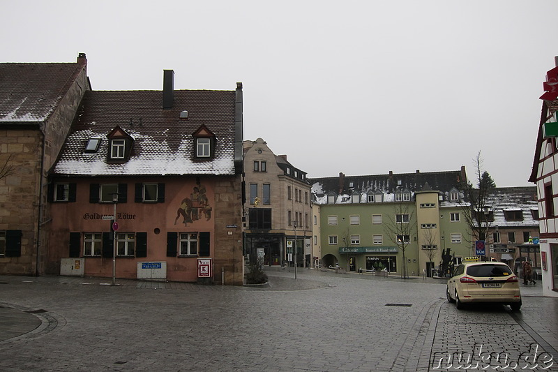 Die Altstadt von Zirndorf in Franken