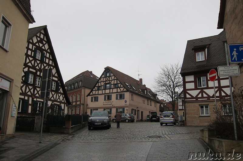 Die Altstadt von Zirndorf in Franken