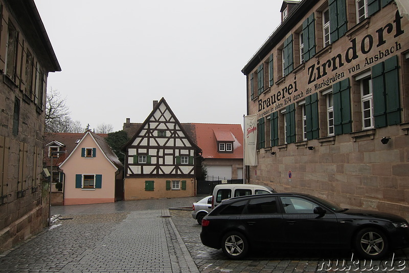 Die Altstadt von Zirndorf in Franken