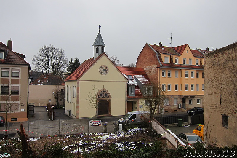 Die Altstadt von Zirndorf in Franken