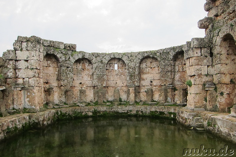 Die antike griechische Stadt Perge bei Antalya in der Türkei