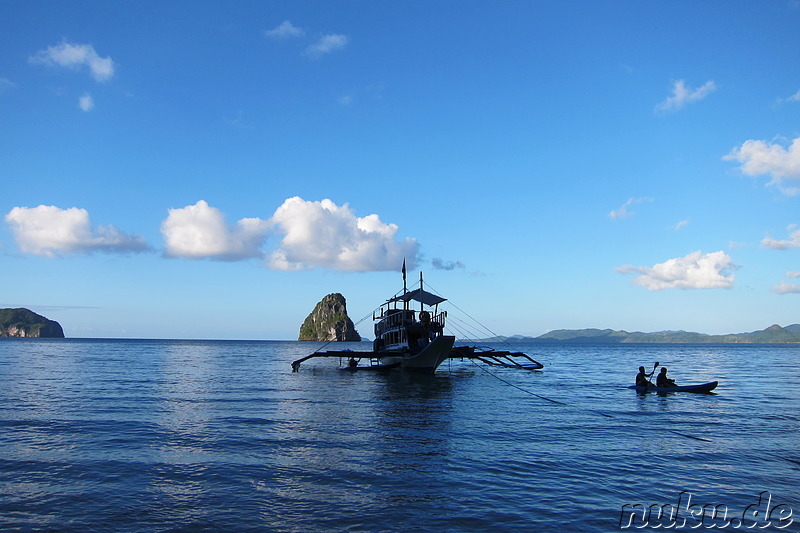 Die Aurora, das größte Boot von Tao Philippines