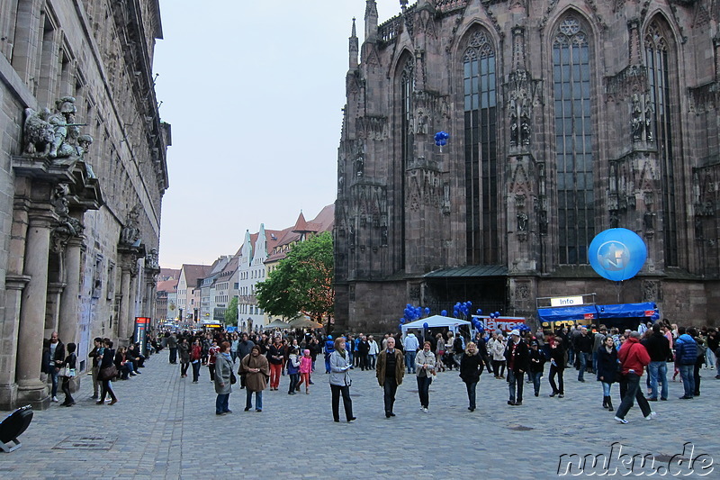 Die blaue Nacht - Jährliche Kulturveranstaltung in Nürnberg