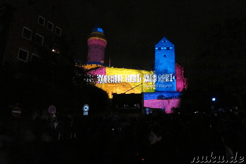 Die blaue Nacht - Jährliche Kulturveranstaltung in Nürnberg