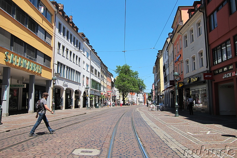 Die Freiburger Innenstadt