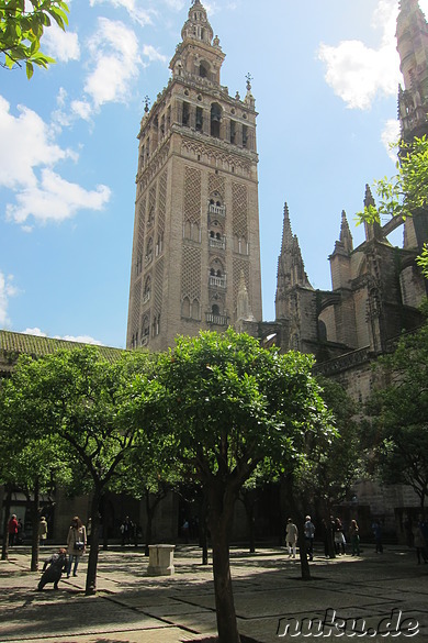 Die Giralda in Sevilla, Spanien