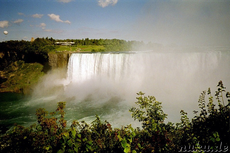 Die kanadischen Wasserfälle in Niagara Falls, Kanada