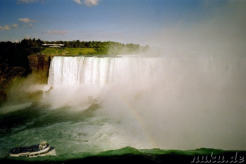 Die kanadischen Wasserfälle in Niagara Falls, Kanada