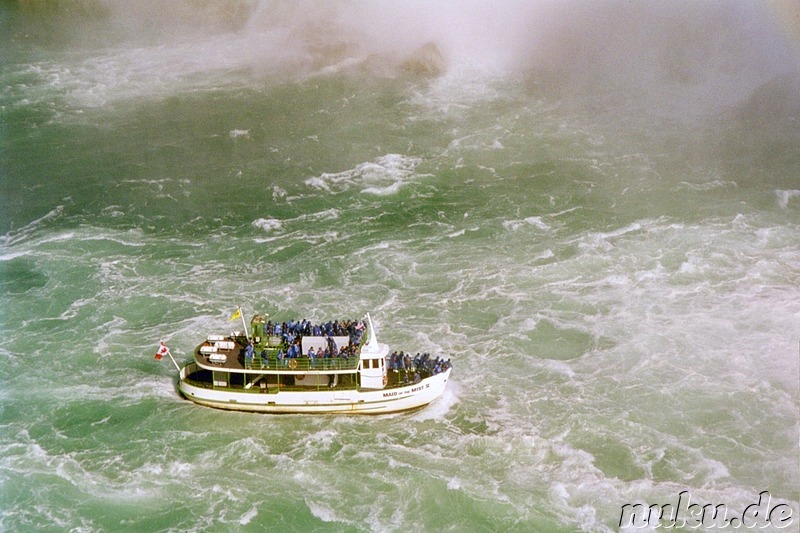 Die kanadischen Wasserfälle in Niagara Falls, Kanada