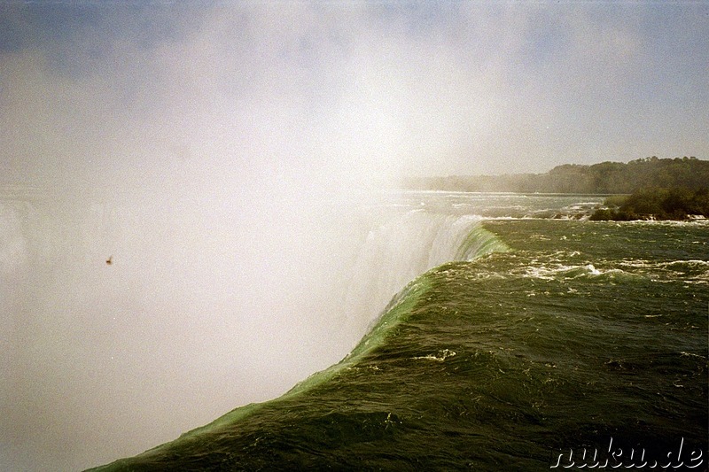 Die kanadischen Wasserfälle in Niagara Falls, Kanada