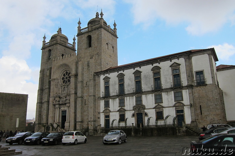 Die Kathedrale von Porto, Portugal