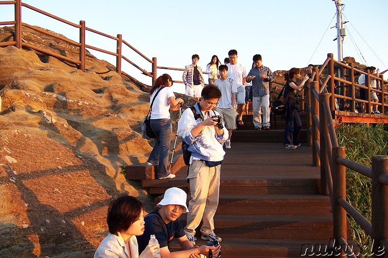 Die koreanischen Touristen...