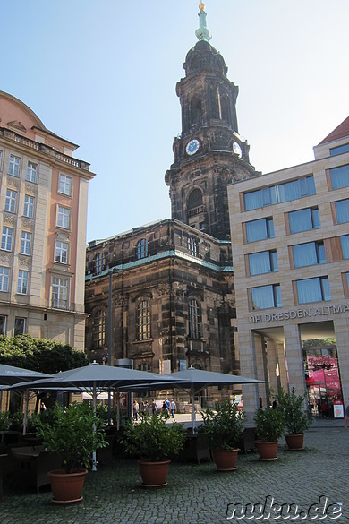 Die Kreuzkirche in Dresden