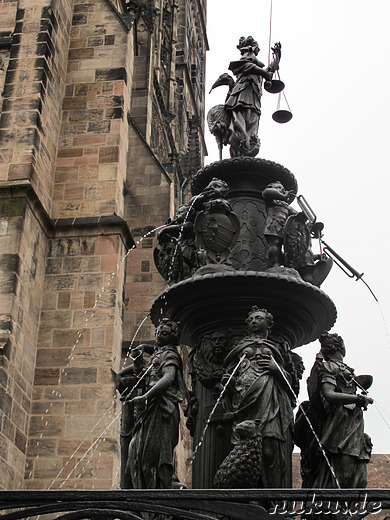 Die Lorenzer Altstadt von Nürnberg