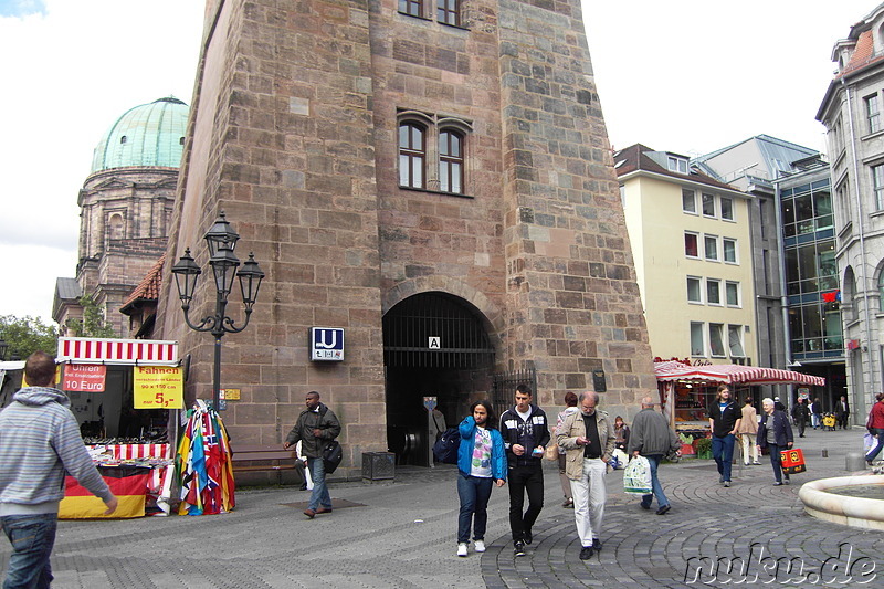 Die Lorenzer Altstadt von Nürnberg