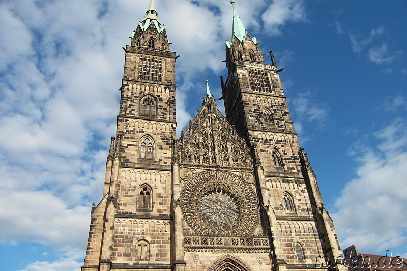 Die Lorenzer Altstadt von Nürnberg