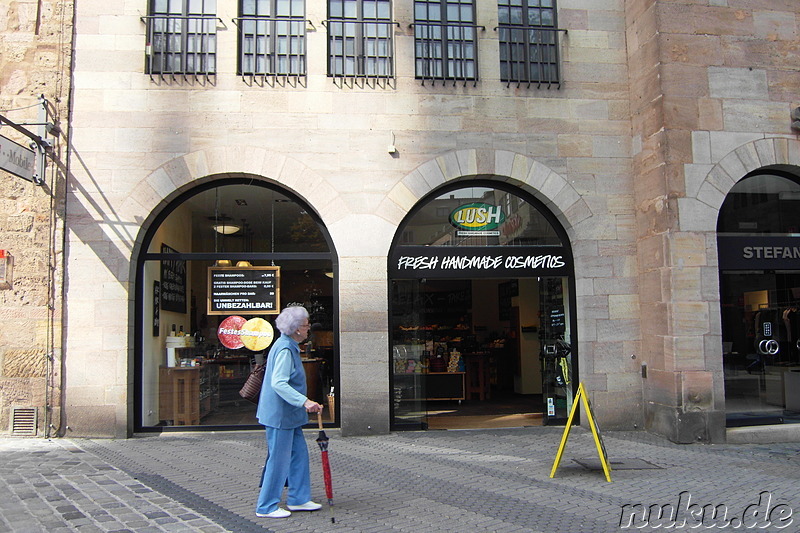 Die Lorenzer Altstadt von Nürnberg