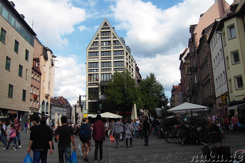 Die Lorenzer Altstadt von Nürnberg