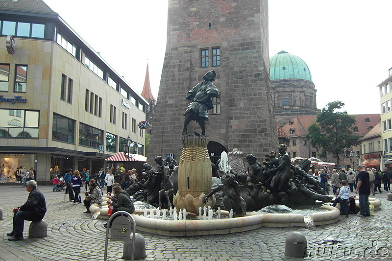 Die Lorenzer Altstadt von Nürnberg